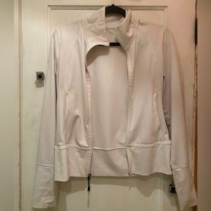 Champion White Athletic Jacket